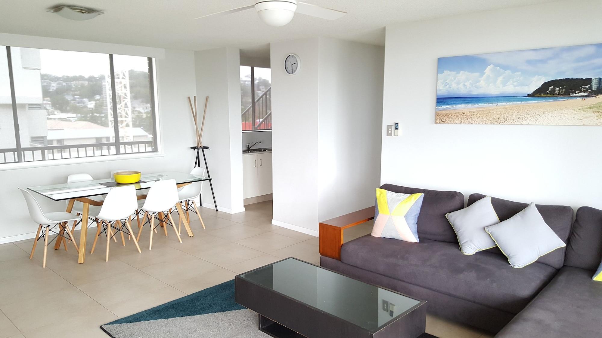 Wyuna Beachfront Holiday Apartments Gold Coast Eksteriør bilde