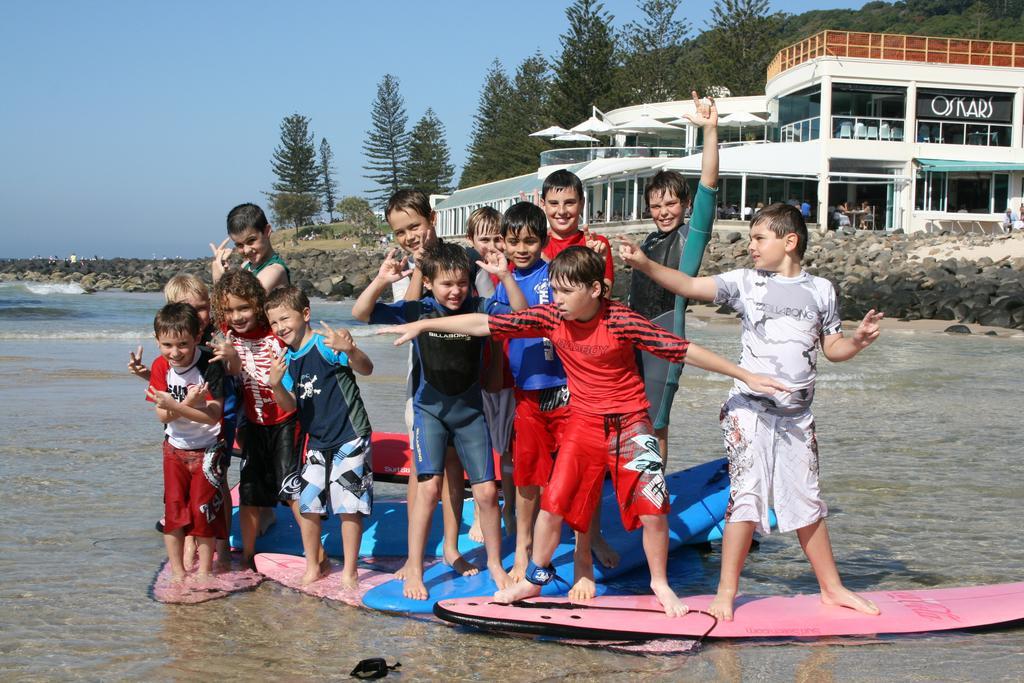 Wyuna Beachfront Holiday Apartments Gold Coast Eksteriør bilde